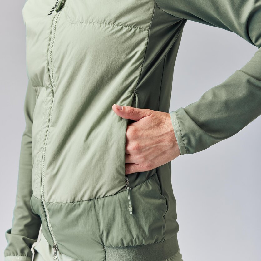 Martini Sportswear - ALPMATE Hybrid Jacket G-Loft® W - Giacche ibride in tendril-mosstone - Dettaglio 2 - Donna