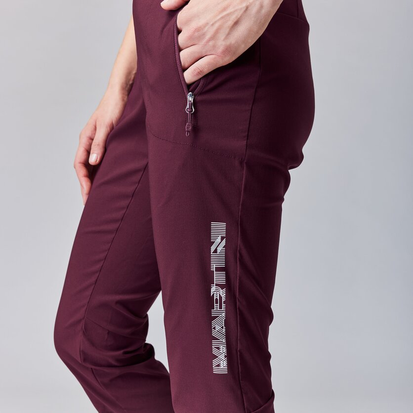 Martini Sportswear - HILLCLIMB Pants W - Long pants in mosstone - Detail 1 - Women