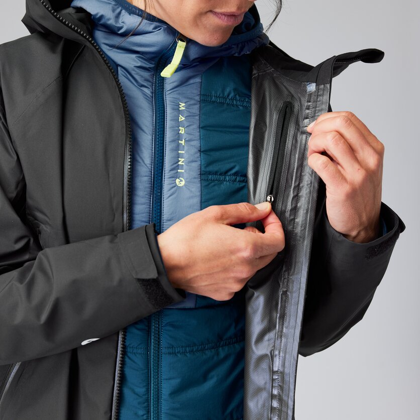 Martini Sportswear - GO 4 IT - Hardshell Jacken in black - Detail 3 - Damen