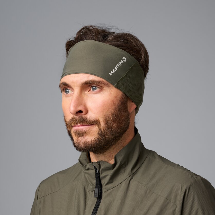 Martini Sportswear - Pacemaker Headband M - Headbands in white - front view model - Men