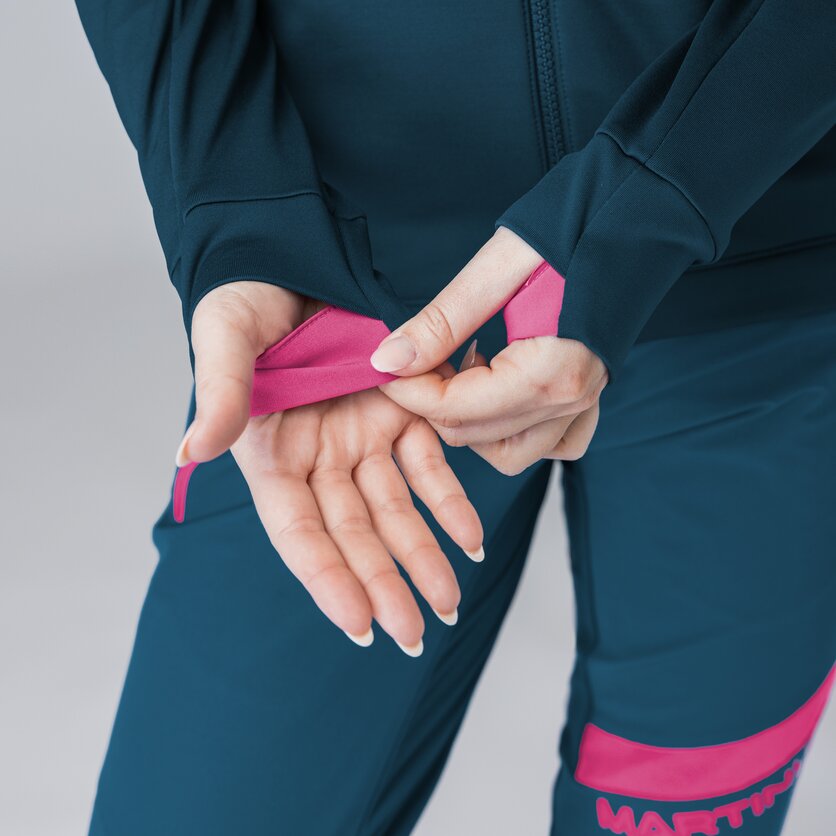 Martini Sportswear - Firstline Midlayer Jacket W - Strati intermedi in poseidon-rosebud - Dettaglio 3 - Donna