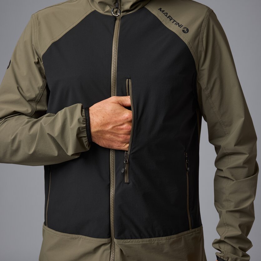 Martini Sportswear - Trektech Midlayer Jacket M - Midlayers in tendril-black - Detail 4 - Men