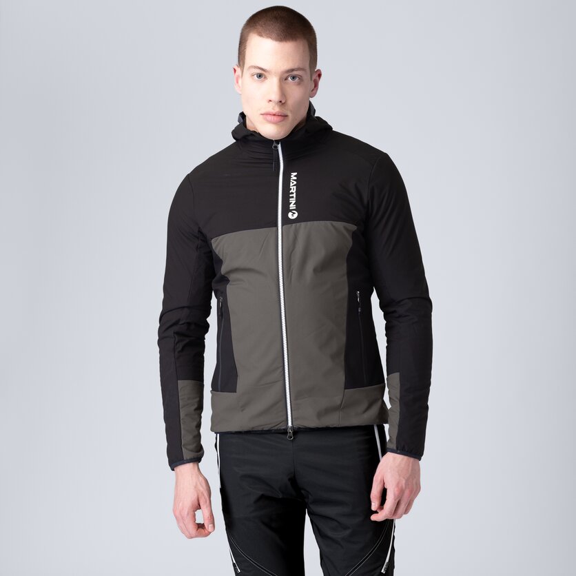 Martini Sportswear - Wildtrack Jacket Primaloft® Active M - Primaloft & Gloft Jackets in mosstone-mars - front view model - Men