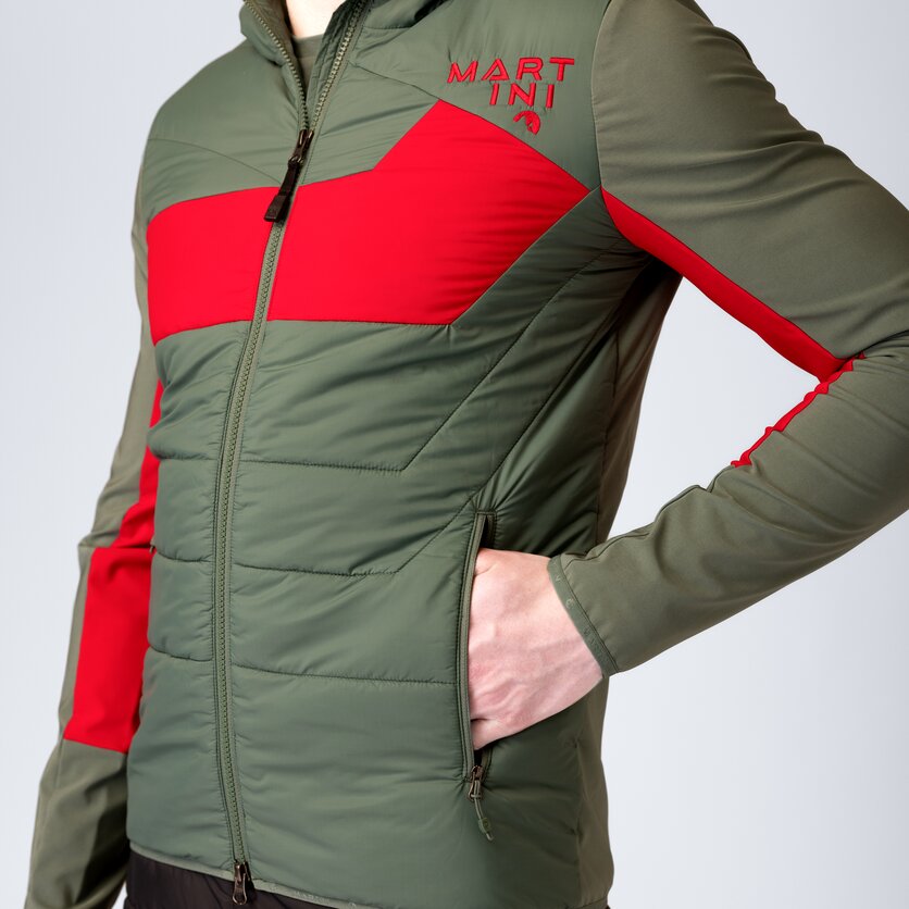 Martini Sportswear - Snowventure Hybrid Jacket G-LOFT® M - Giacche ibride in mosstone-mars - Dettaglio 2 - Uomo