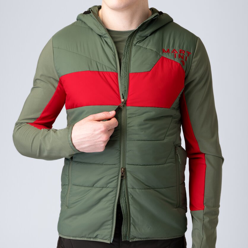 Martini Sportswear - Snowventure Hybrid Jacket G-LOFT® M - Giacche ibride in mosstone-mars - Dettaglio 3 - Uomo