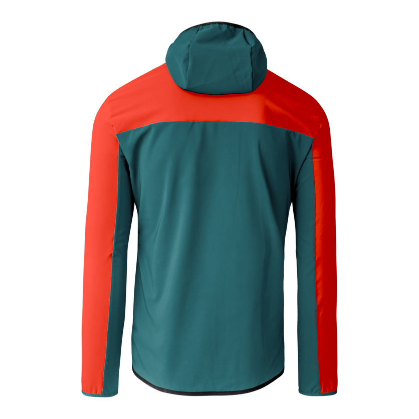 Martini Sportswear - Firstline Hybrid Jacket G-LOFT® M - Hybridjacken in seaport-lava - Rückansicht - Herren